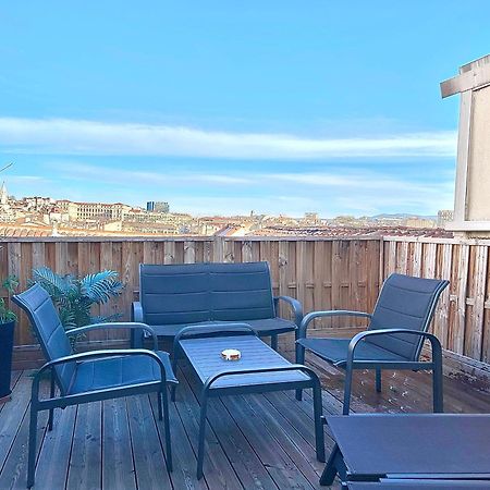 Honore - Rooftop Avec Vue - Appartement T3 Atypique Centre Ville Vieux Port Proche Opera 马赛 外观 照片